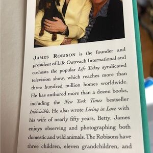 'God of All Creation' Book by James Robison Hardback- Autographed